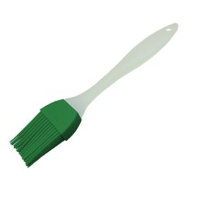 Set of 3, Grips Silicone Basting & Pastry Brush, Green