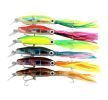 Set of 6 Useful Outdoor Reusable Fishing Lure with Two Treble Hooks