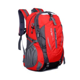 Sport Outdoors Backpack Camping Hiking Bags Mountaineering 40L Red