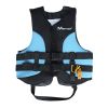 Adults Swim Vest Learn-to-Swim Floatation Jackets Fishing Vest(Yellow/Blue)