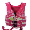 Swim Vest Learn-to-Swim Floatation Jackets  Child Water Buddies Life Vest,Pink/C