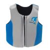Dolphin Swim Vest Learn-to-Swim Floatation Jackets For Kids Life Vest,Gray/Blue