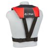 Onyx A/M-24 Series All Clear Automatic/Manual Inflatable Life Jacket - Black/Red - Adult